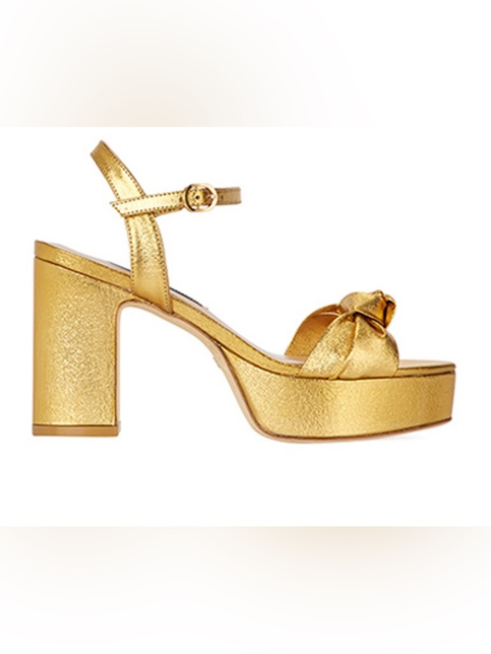 STUART WEITZMAN MIRRI 100 OPEN TOE SANDALS NIB Size 35.5